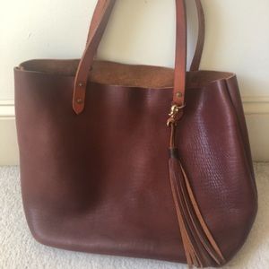 Genuine Leather tote, great condition!